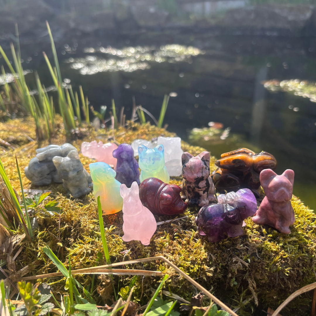 Crystal Animal Carvings