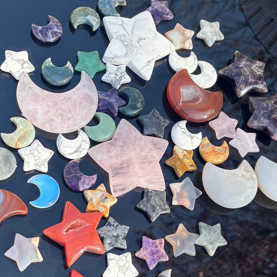 Moon & Star Carvings