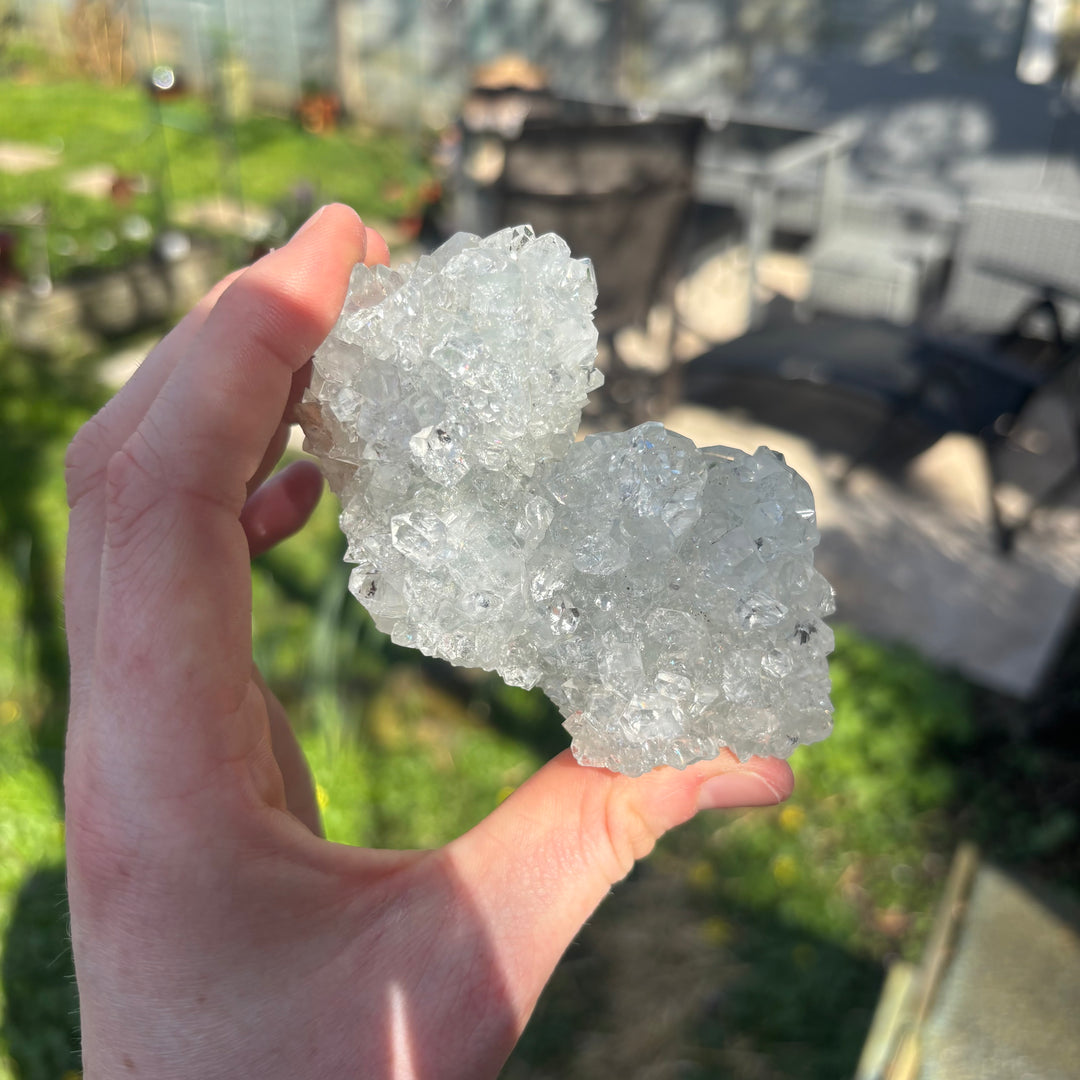 Apophyllite Crystal Cluster