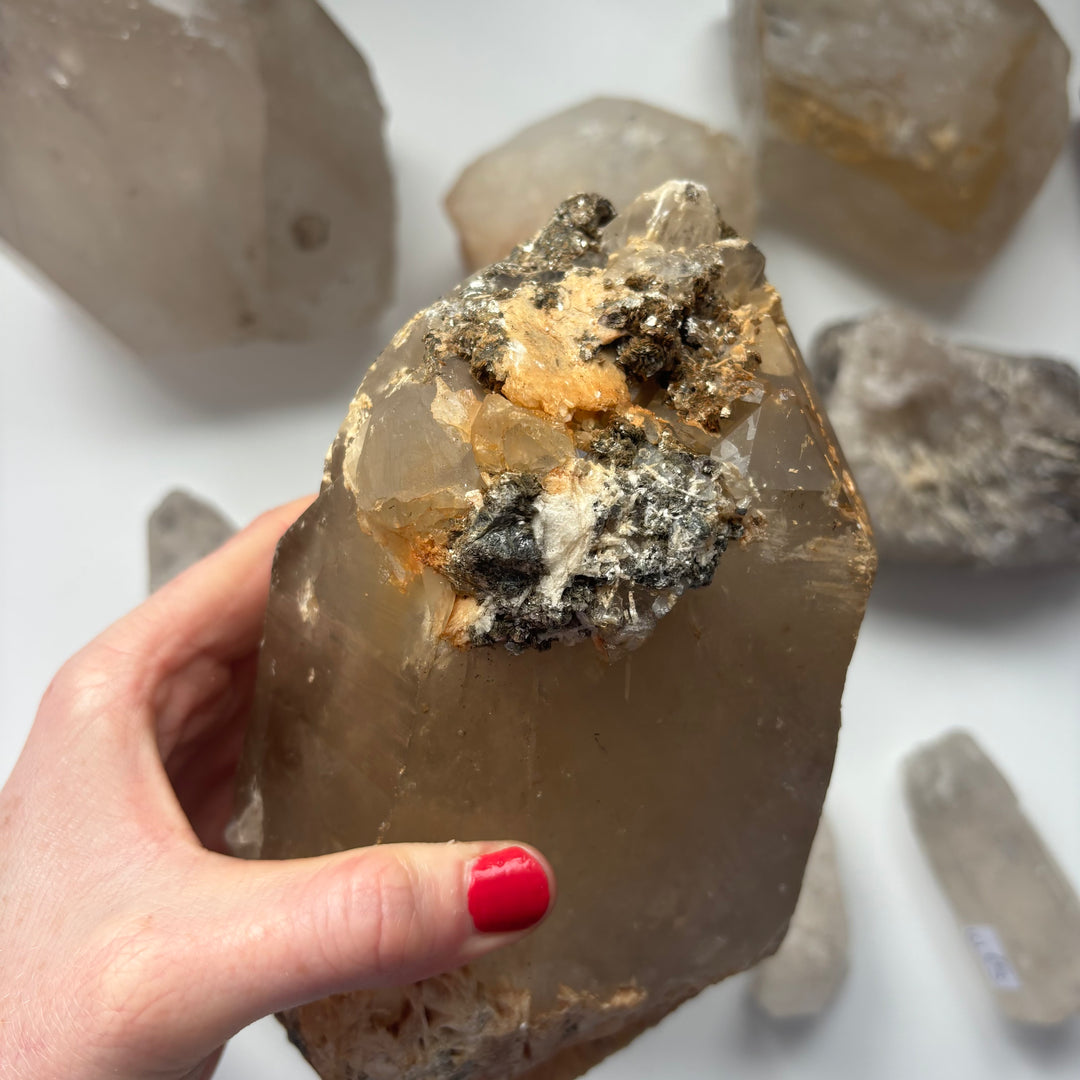 Golden Mica & Quartz Point 2.4kg