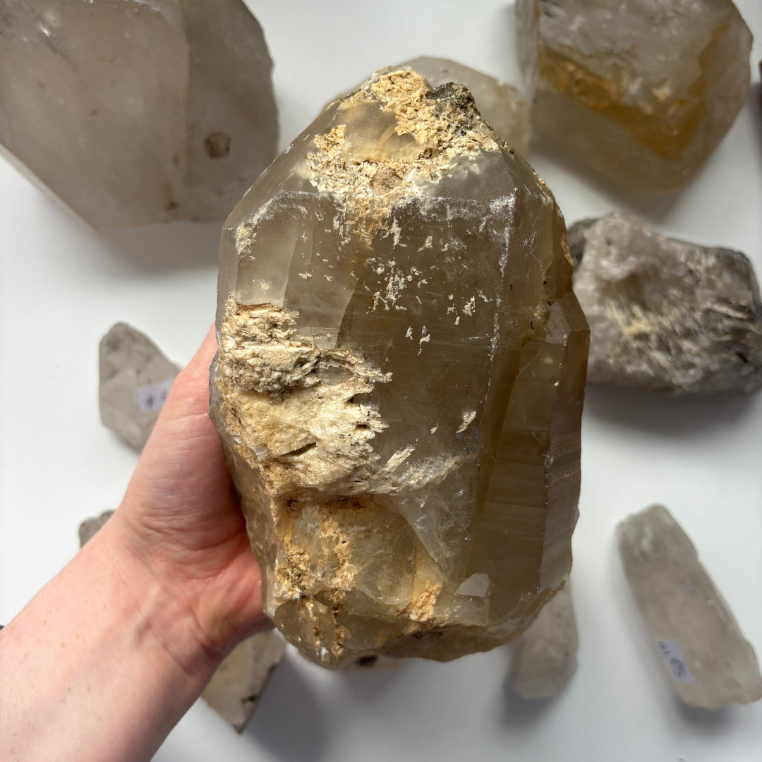 Golden Mica & Quartz Point 2.4kg