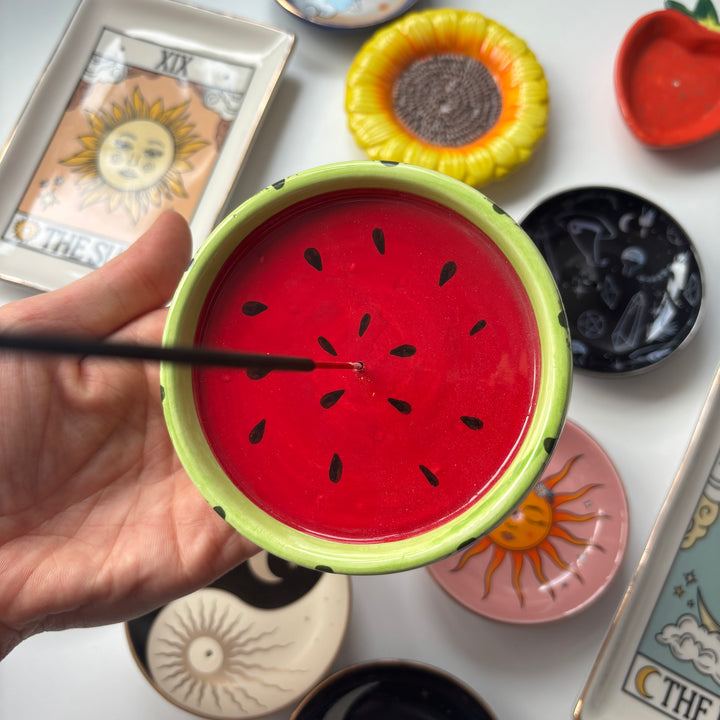 Watermelon Incense Stick Holder