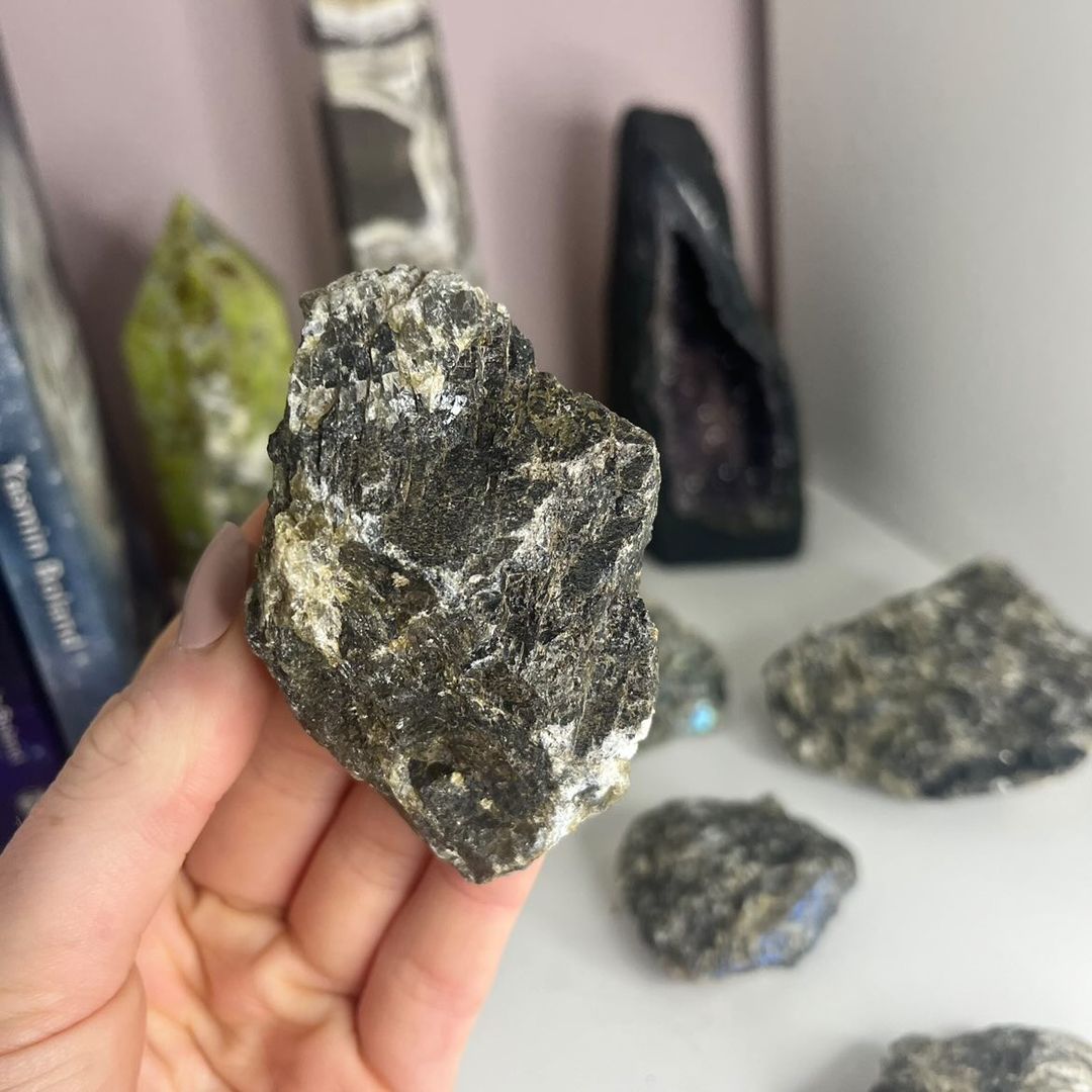 Large Raw Labradorite - Transformation