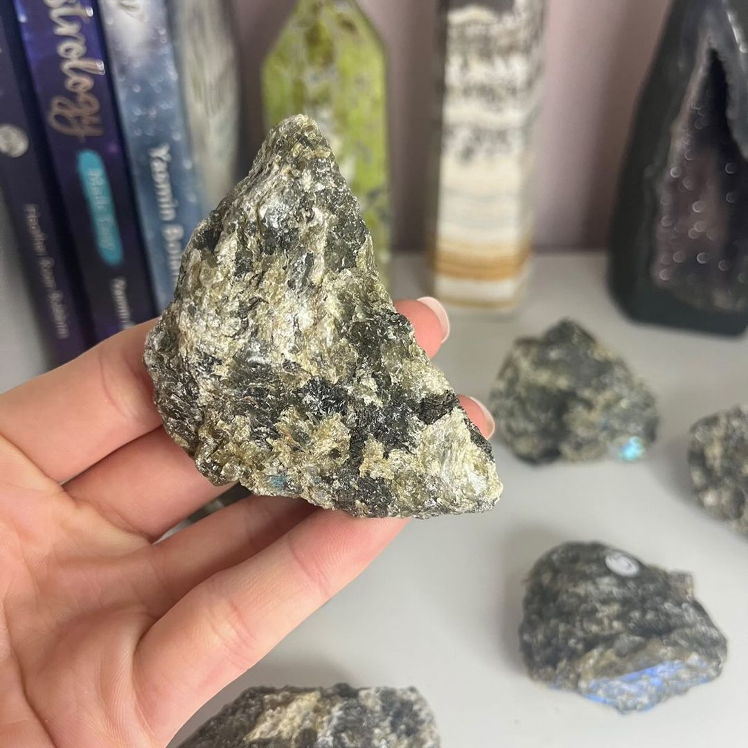 Large Raw Labradorite - Transformation