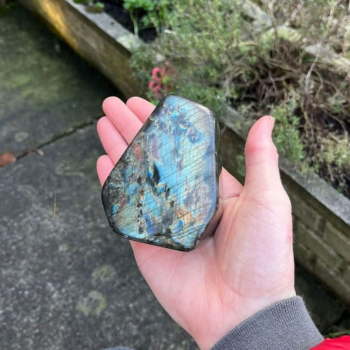 A Grade Labradorite Polished Freeform 6 - Transformation
