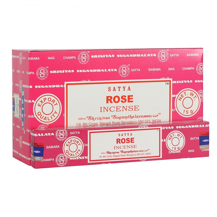 Rose Incense Sticks - By Satya