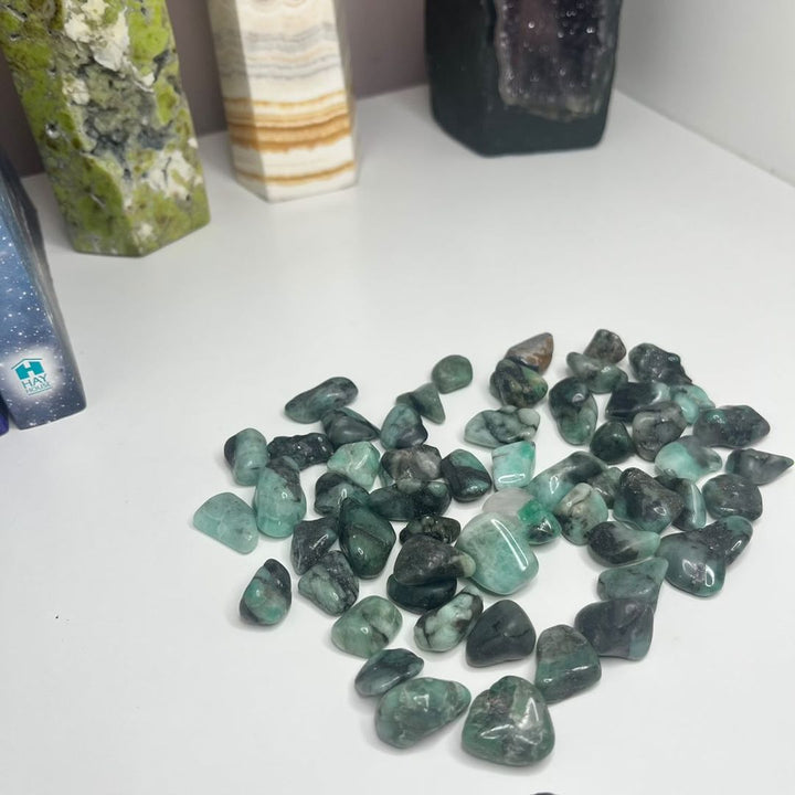 Mini Emerald Tumbles x5