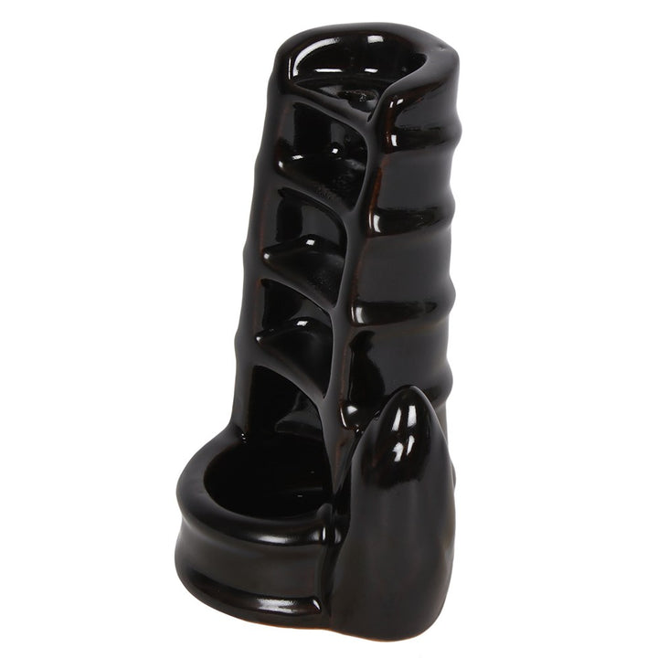 Split Bamboo Fountain Backflow Incense Cone Burner