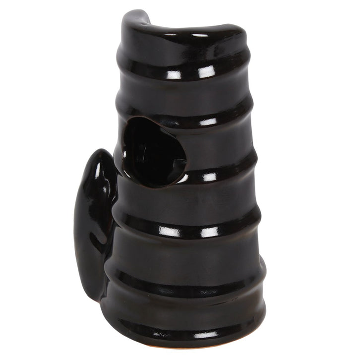 Split Bamboo Fountain Backflow Incense Cone Burner