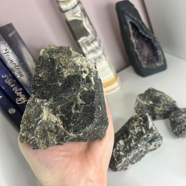 Large Raw Labradorite - Transformation