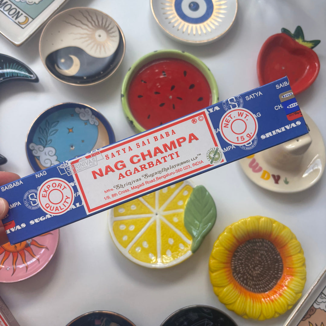 Cleansing Crystals with Incense