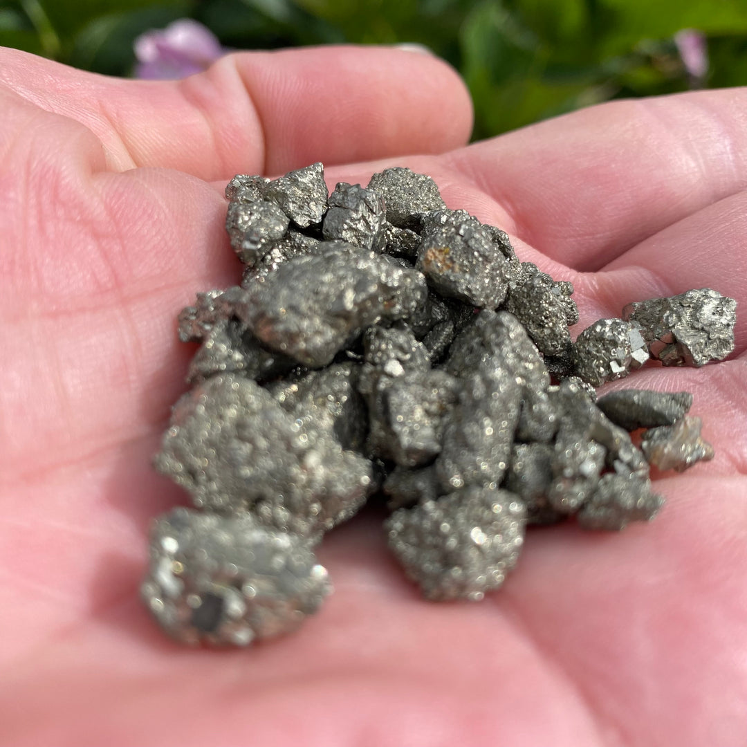 20g Raw Pyrite Chips – Confidence &amp; Abundance