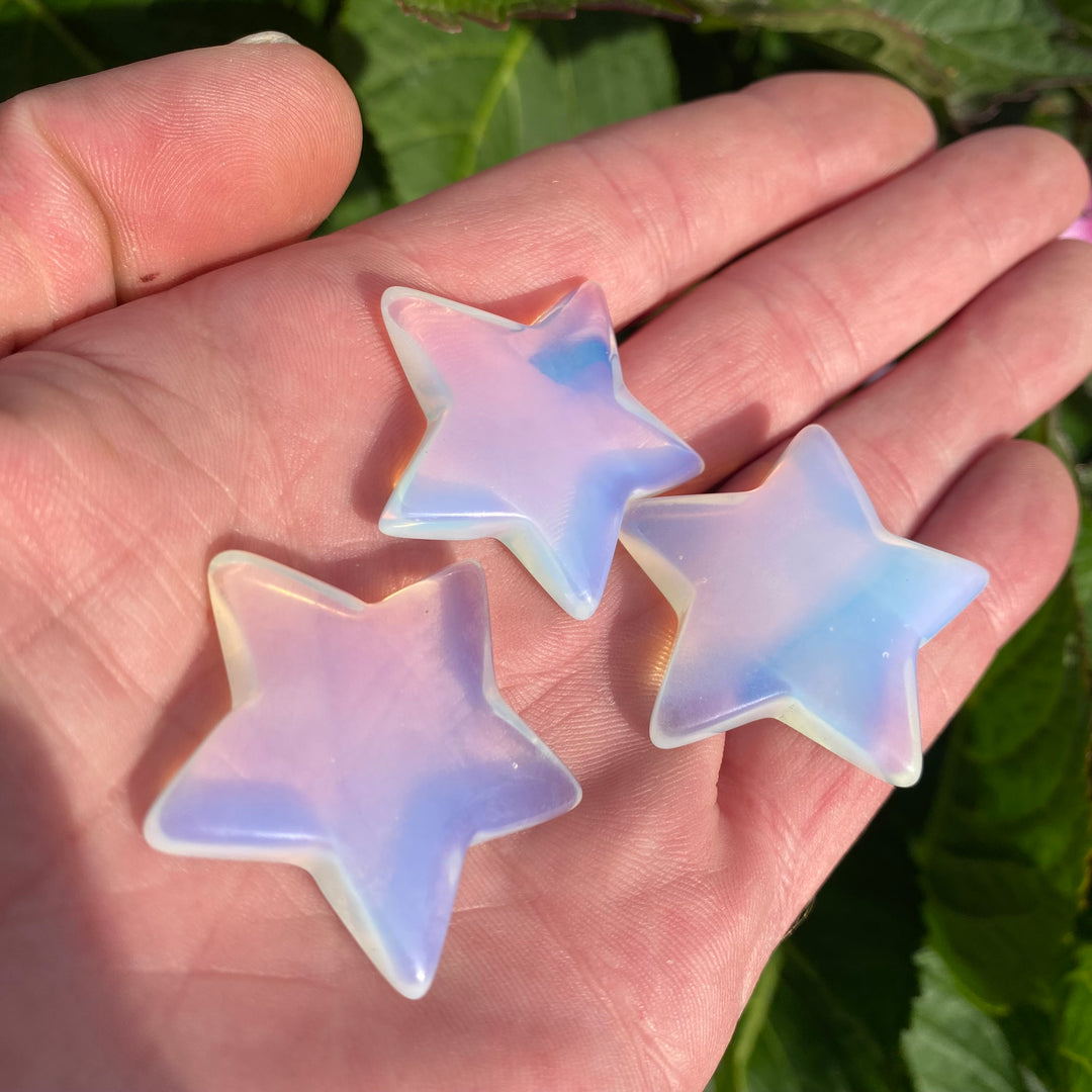 Opalite Star Crystal Carving – Hope &amp; Gentle Light