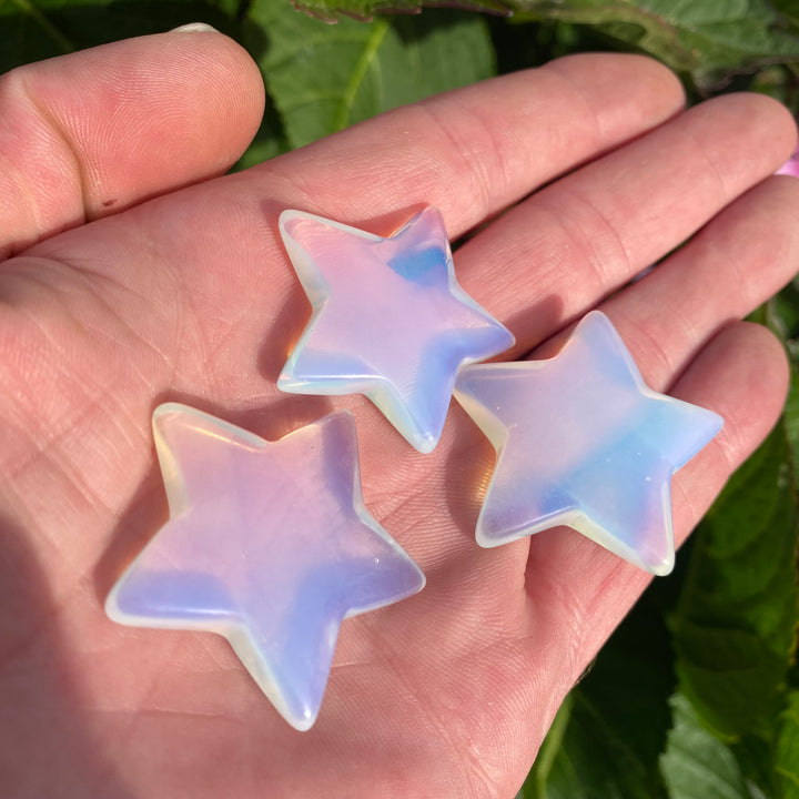 Opalite Star Crystal Carving – Hope &amp; Gentle Light