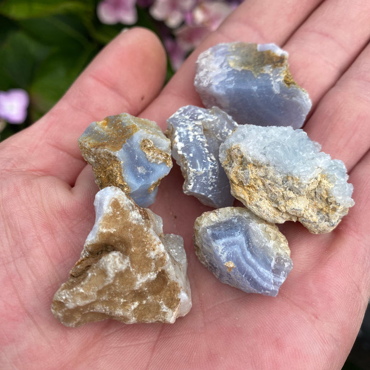 Raw Blue Lace Agate – Calm &amp; Peace