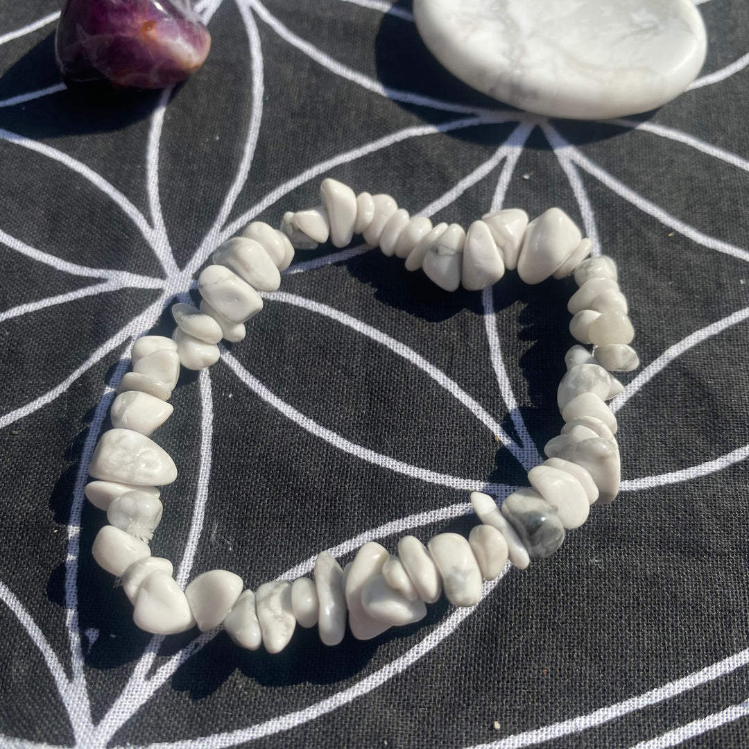 Howlite &amp; Amethyst Calm Gift Set - Peace &amp; Grounding