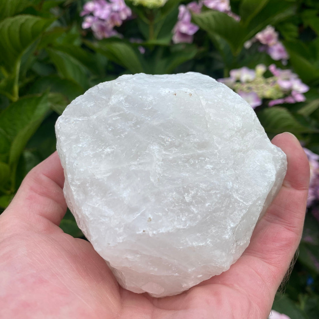 Raw White Quartz Crystal – Clarity &amp; Clean Energy