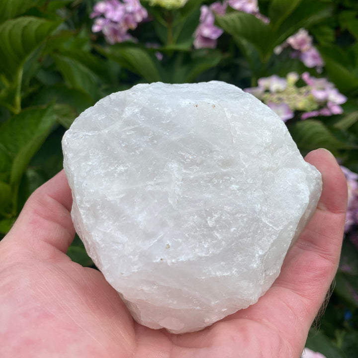 Raw White Quartz Crystal – Clarity &amp; Clean Energy