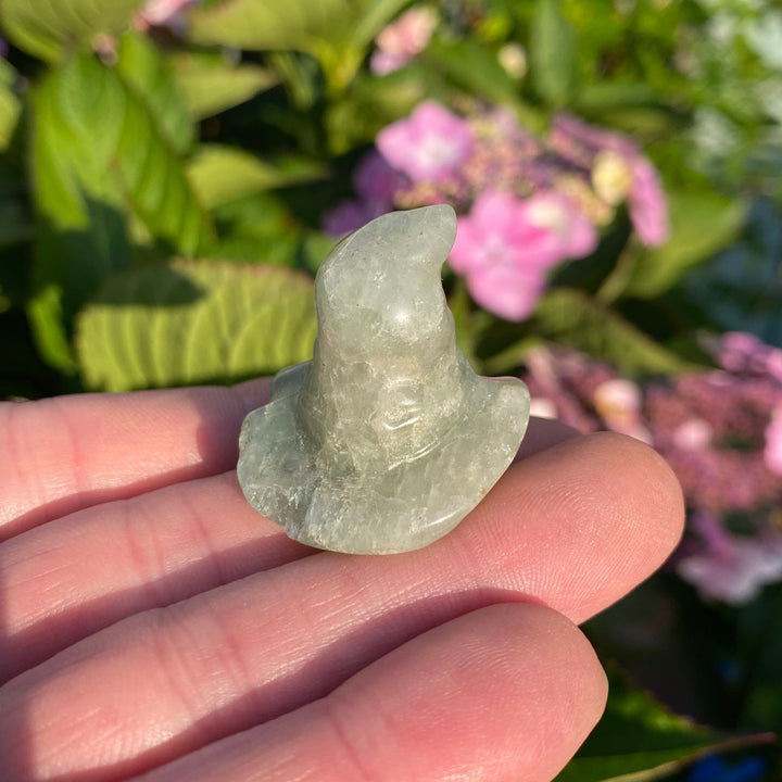 The Quirky Corner - Green Aventurine Witch’s Hat — Perfectly Imperfect &amp; Full of Charm