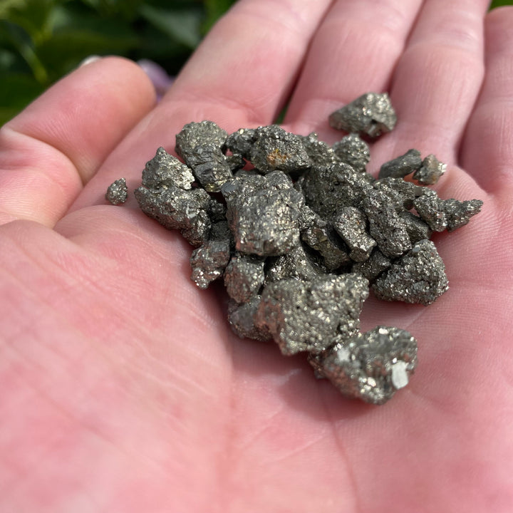 20g Raw Pyrite Chips – Confidence &amp; Abundance