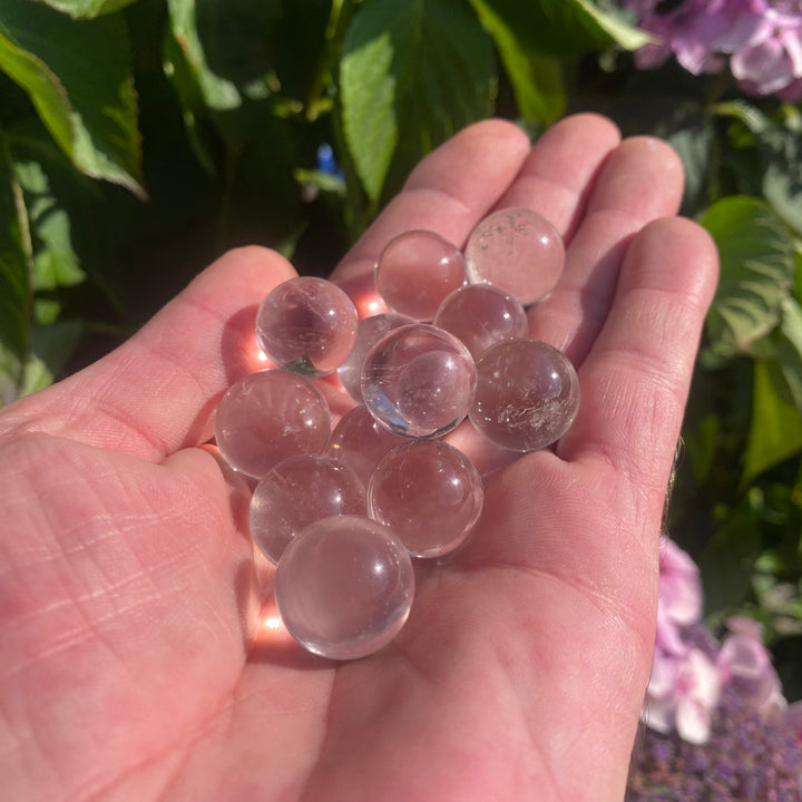 Clear Quartz Crystal Spheres – Clarity &amp; Amplification