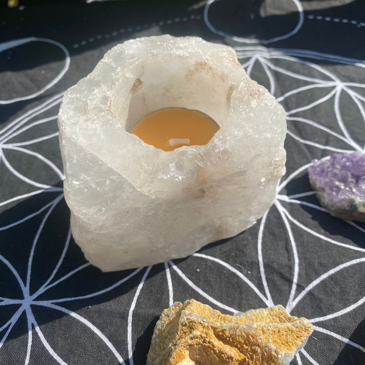 Amethyst, Citrine, Fluorite, Clear Quartz Crystal Collection - Confidence &amp; Peace