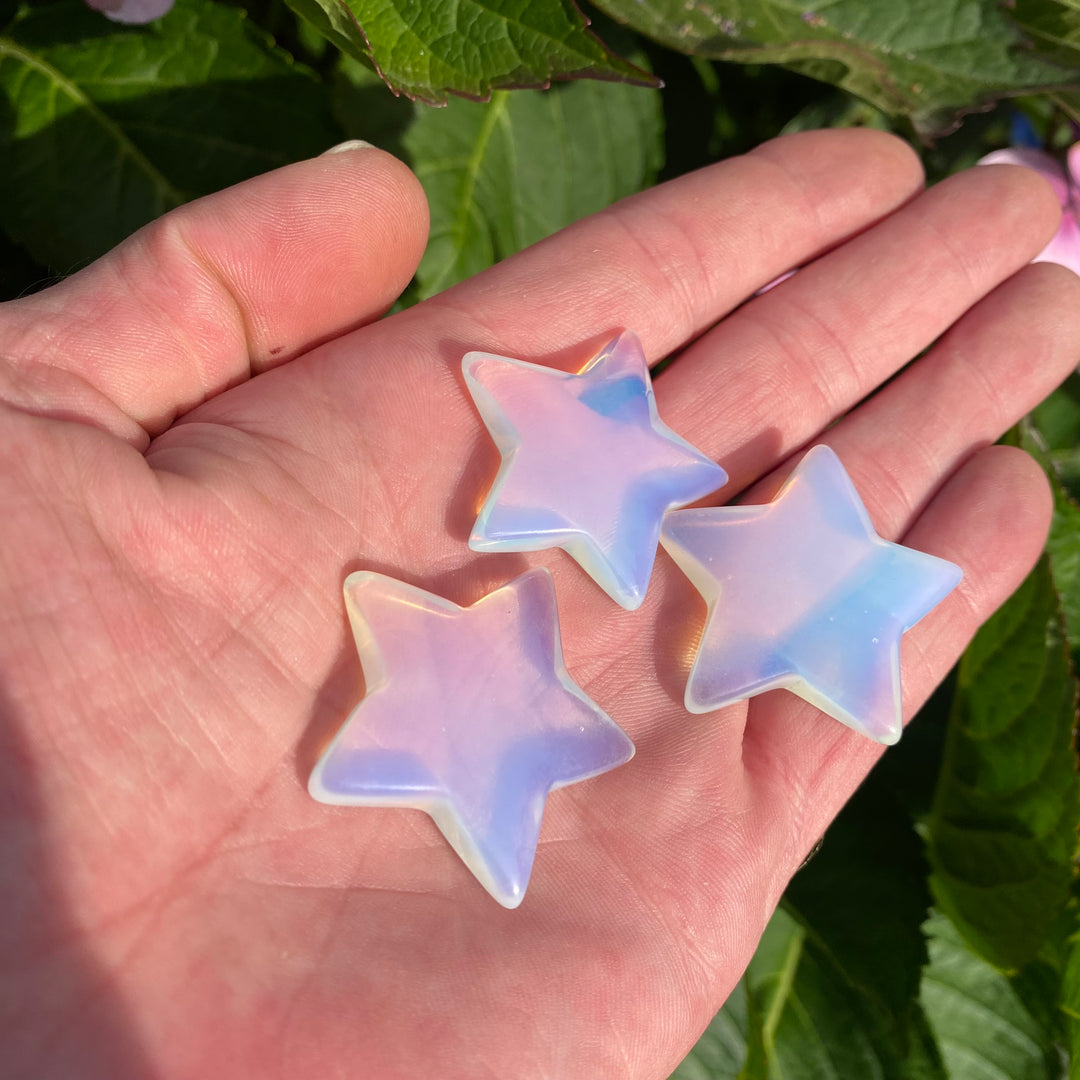 Opalite Star Crystal Carving – Hope &amp; Gentle Light