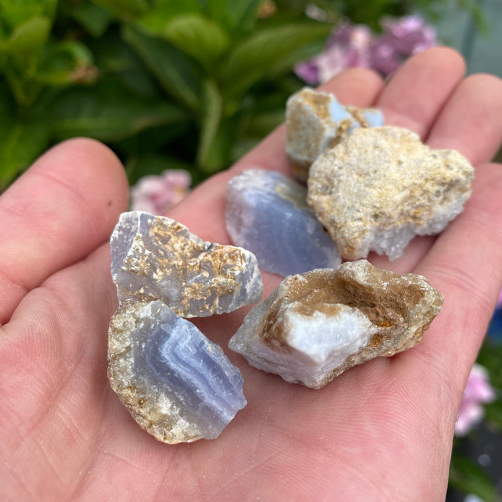 Raw Blue Lace Agate – Calm &amp; Peace