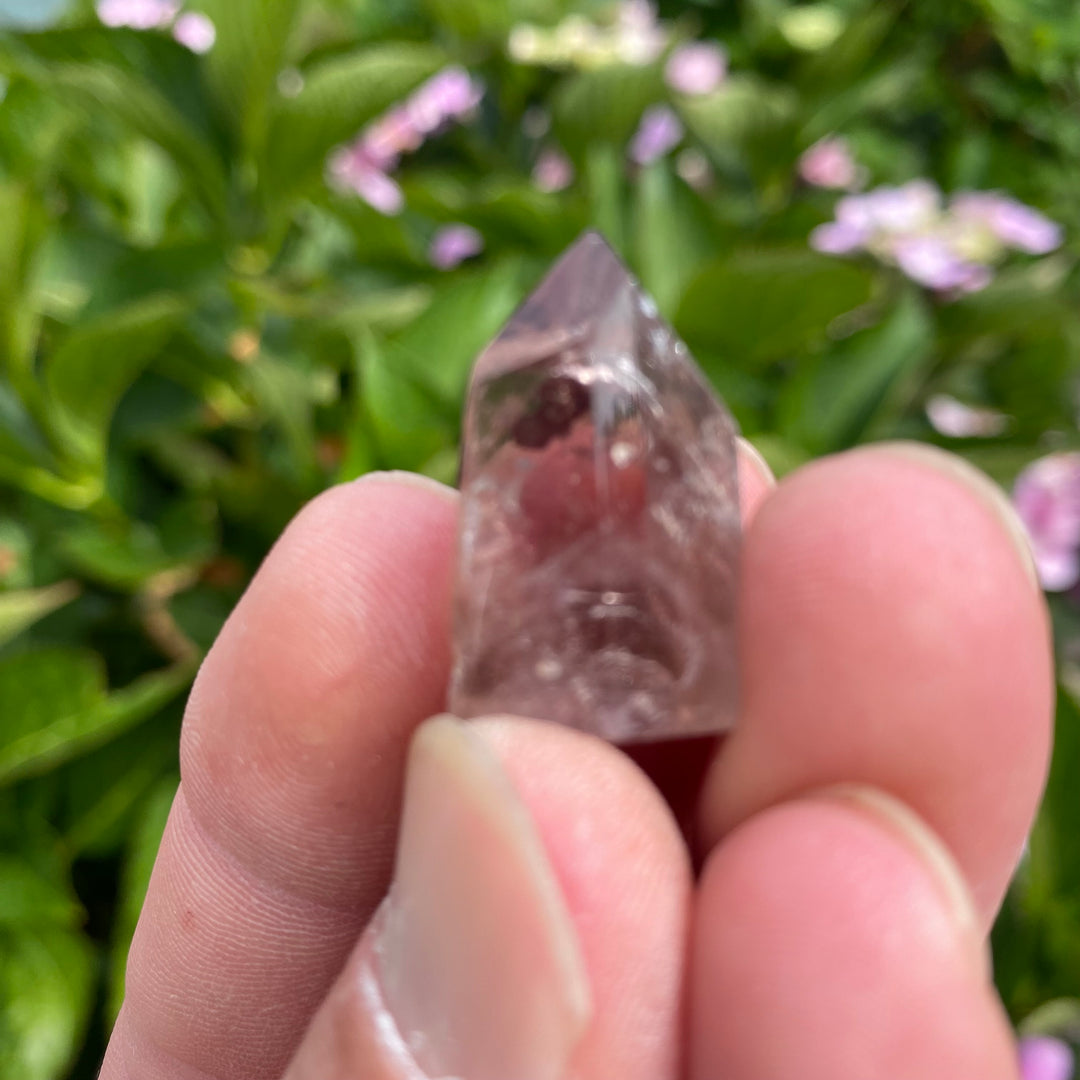 Small Smoky Quartz Pointed Tower – Grounding &amp; Protection