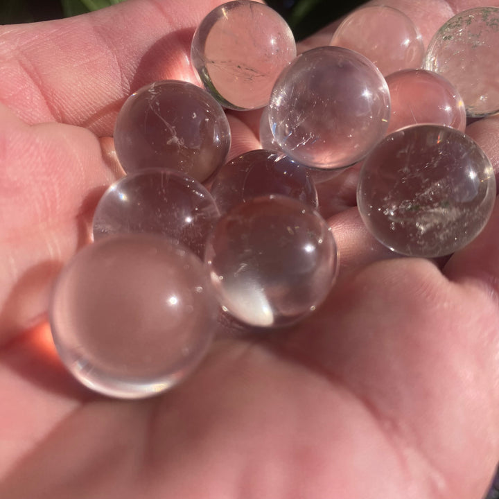 Clear Quartz Crystal Spheres – Clarity &amp; Amplification