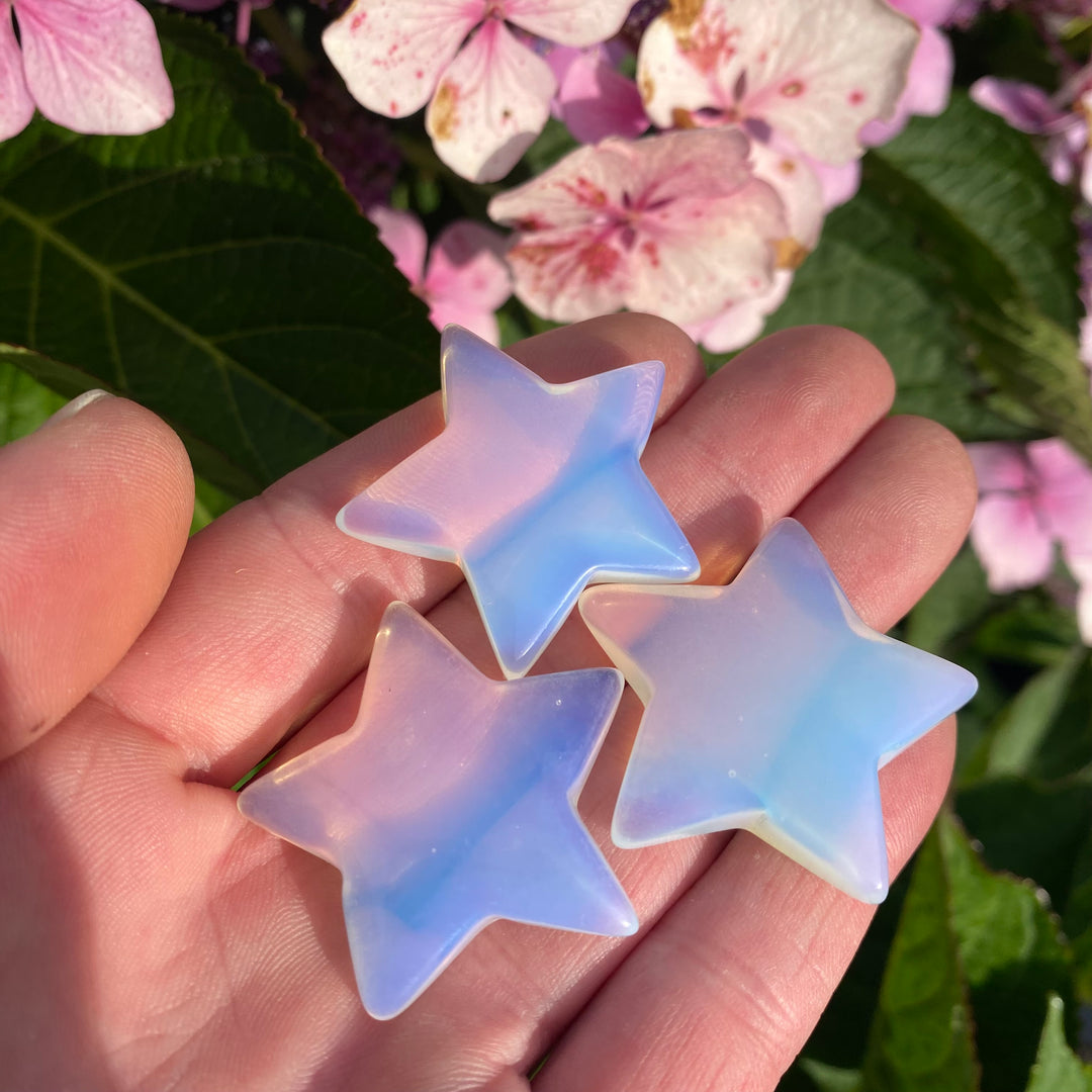 Opalite Star Crystal Carving – Hope &amp; Gentle Light