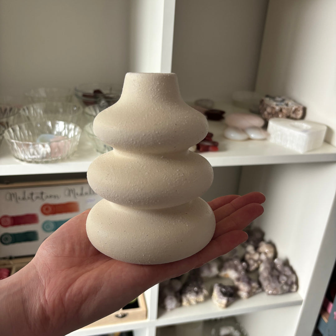 Balancing Stones Single Stem Vase