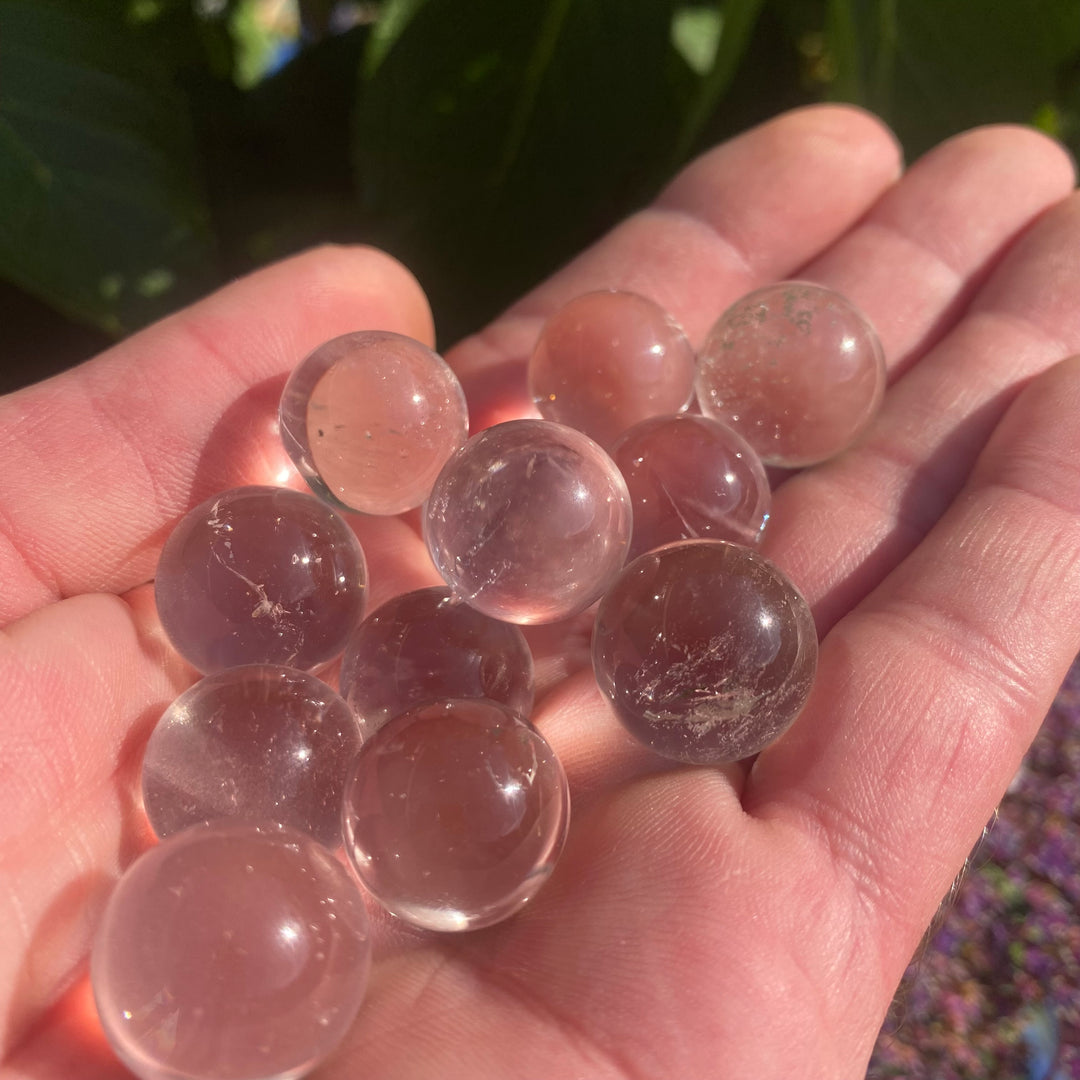 Clear Quartz Crystal Spheres – Clarity &amp; Amplification