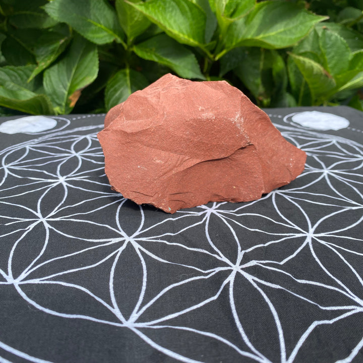 Large Raw Red Jasper Crystal – Strength &amp; Grounding Energy