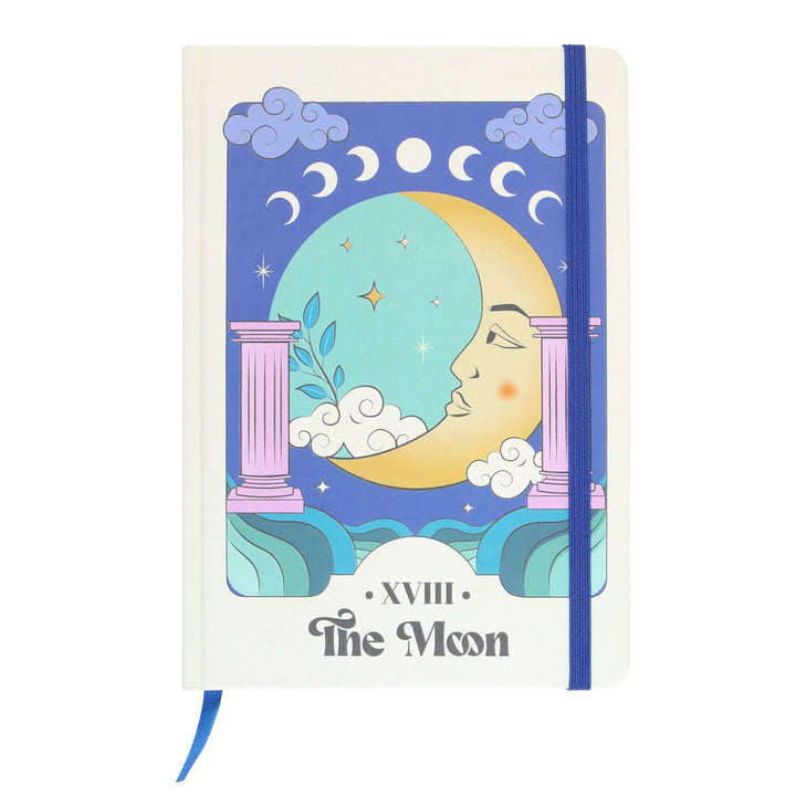 The Moon Celestial A5 Notebook - Lined Journal for Notes &amp; Dreams
