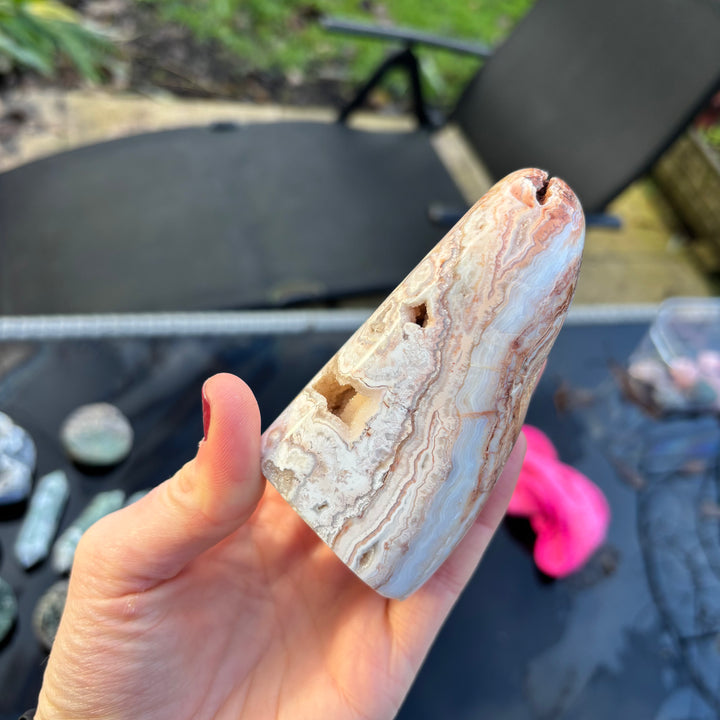 Cotton Candy Agate Freeform Crystal 02