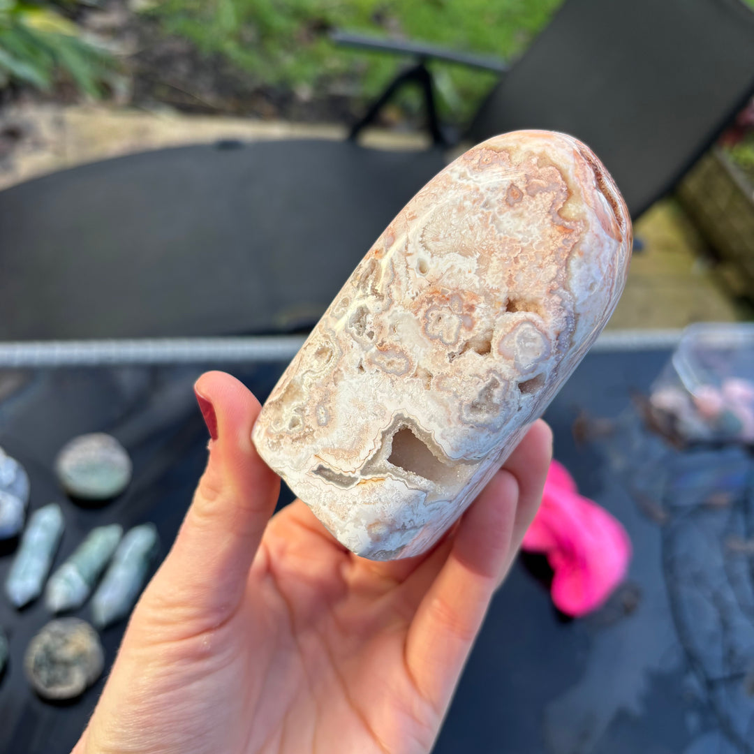 Cotton Candy Agate Freeform Crystal 02