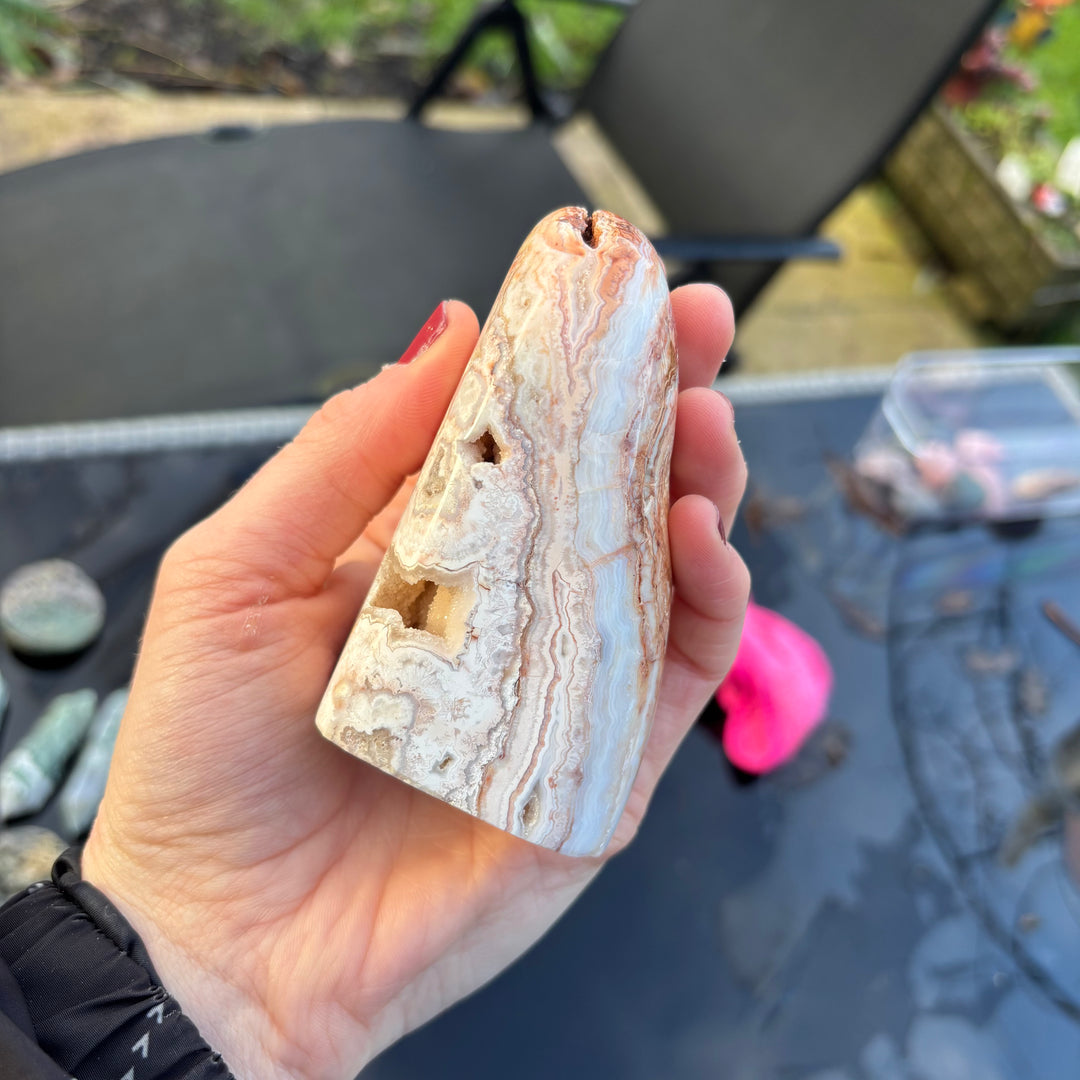 Cotton Candy Agate Freeform Crystal 02