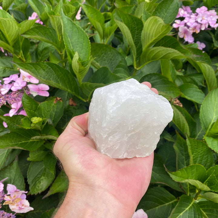 Raw White Quartz Crystal – Clarity &amp; Clean Energy