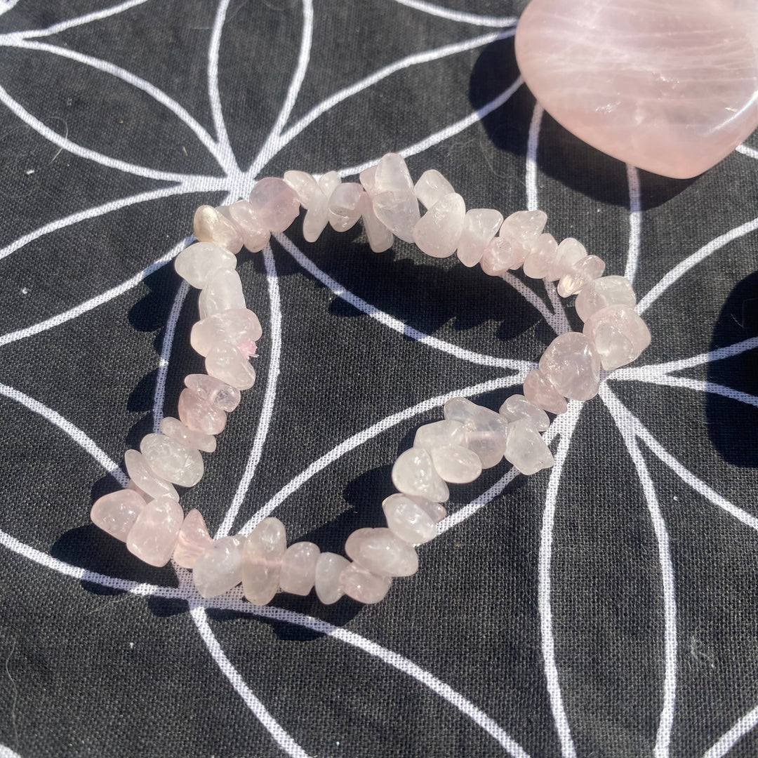 Rose Quartz Sunstone Crystal Love Gift Set - Love &amp; Joy
