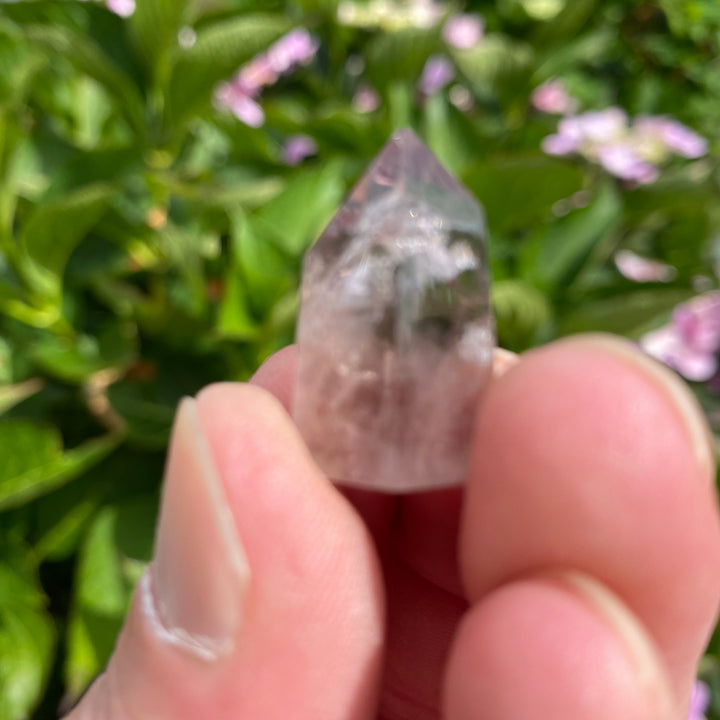 Small Smoky Quartz Pointed Tower – Grounding &amp; Protection