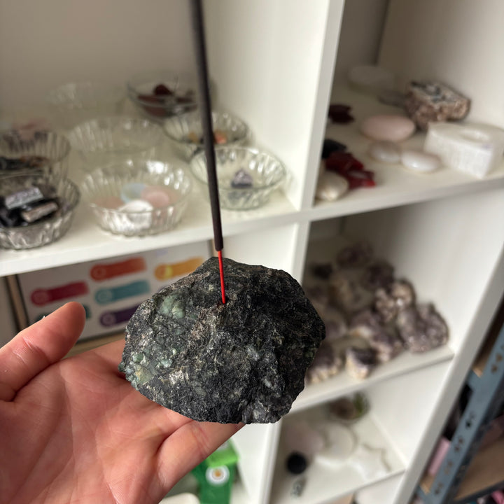 Emerald Incense Stick Holder