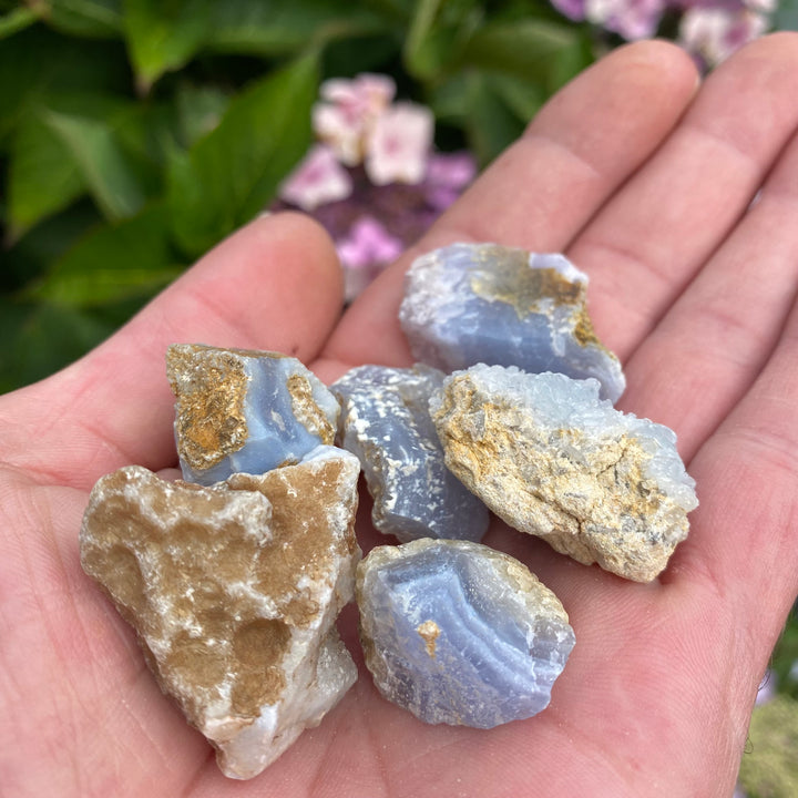 Raw Blue Lace Agate – Calm &amp; Peace