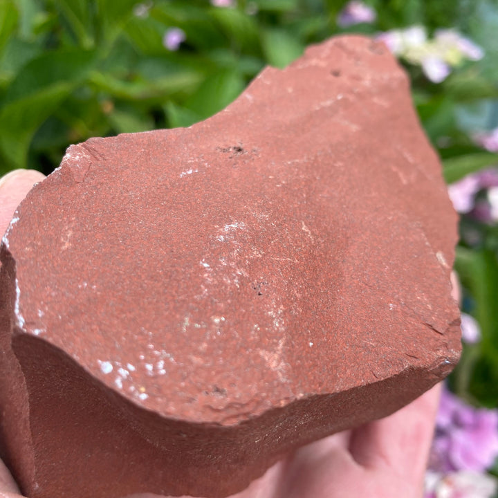 Large Raw Red Jasper Crystal – Strength &amp; Grounding Energy