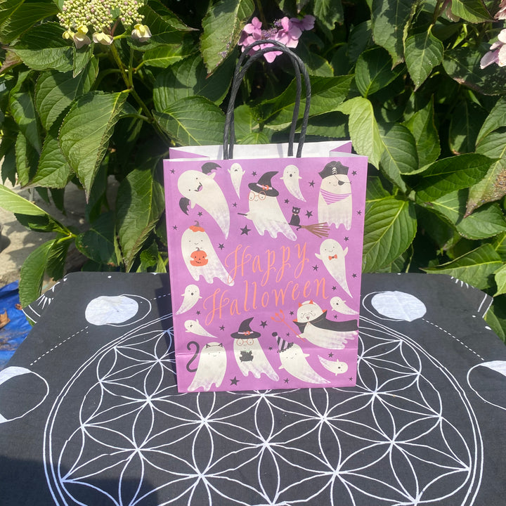 Halloween Crystals &amp; Candles Gift Pack – Protective Energy &amp; Spooky Vibes