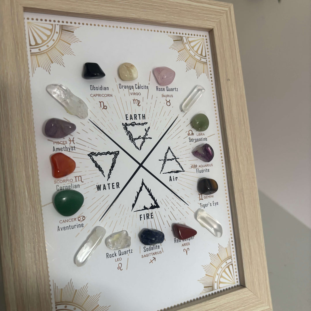Four Elements Crystal Artwork Frame