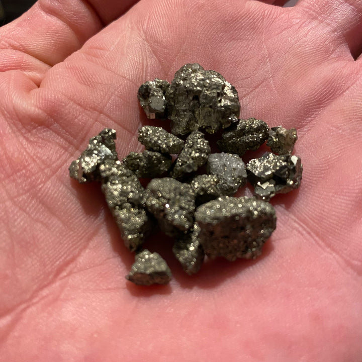 20g Raw Pyrite Chips – Confidence &amp; Abundance