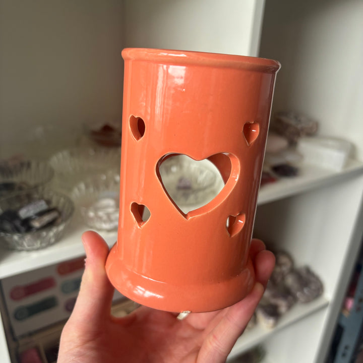 Heart Wax Melt Burner | Soothing Peace