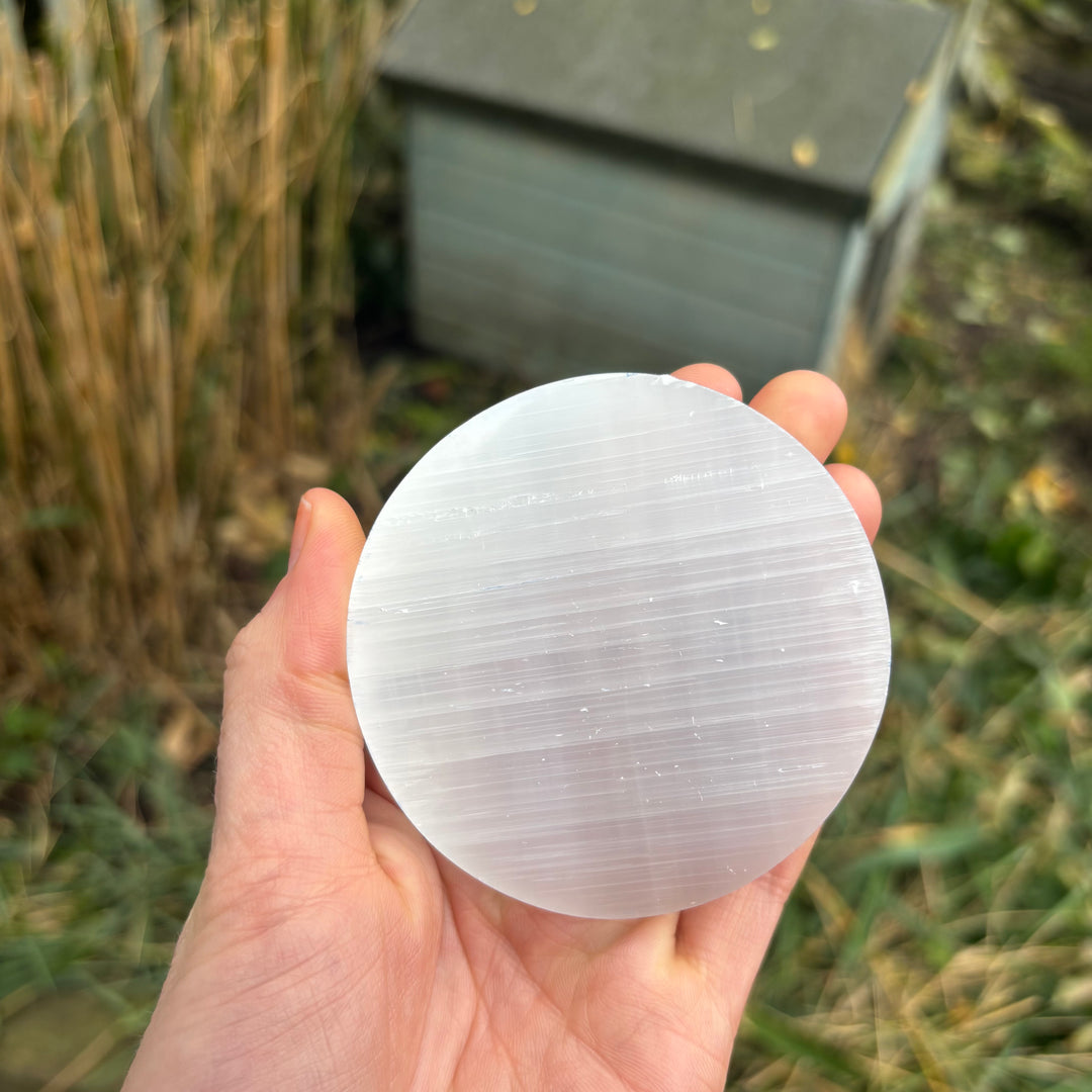 Horoscope Selenite Charging plates