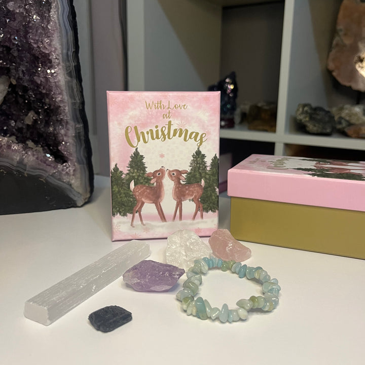 "With Love at Christmas" Crystal Gift Set